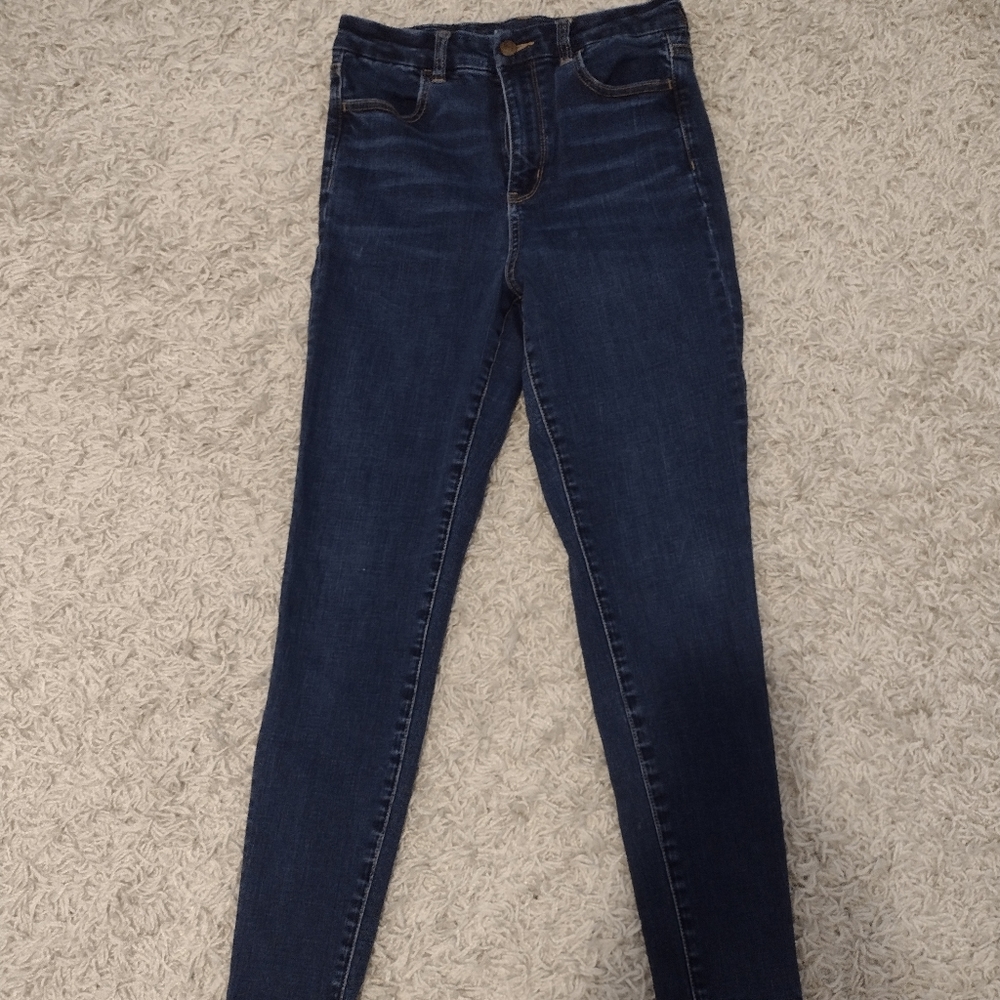 AEO curvy high rise jeggings